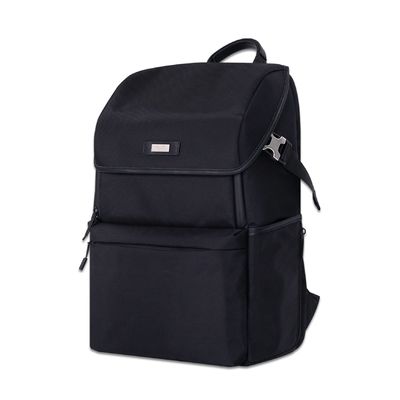 Backpack laptop hitam yang tahan lama tas ransel komputer bisnis 17 inci