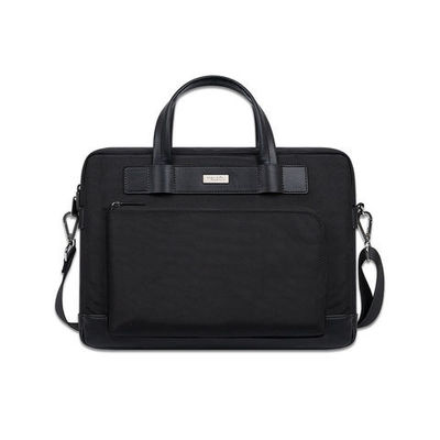 Tas Pesan Laptop Kulit Nylon Pu Dengan Tali Bahu