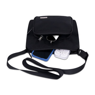 Black Grey Warna Sling Tas Laptop Water Resistant Unisex Multipurpose