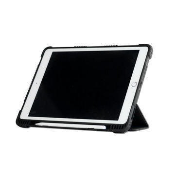 Ipad Case yang jelas dan kokoh Cover Dengan Soft Edge Magnetic Tri Fold Cover Stand